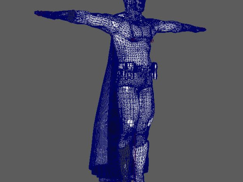 Batman Character Modelo 3D
