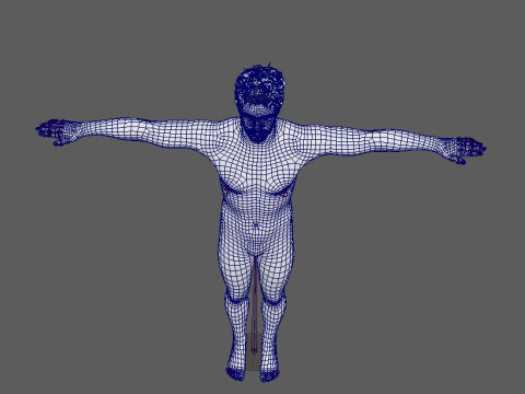 Nathan Drake Character 3D Model