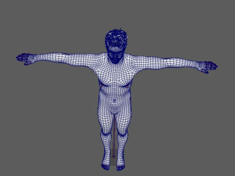 Nathan Drake Character 3D Model