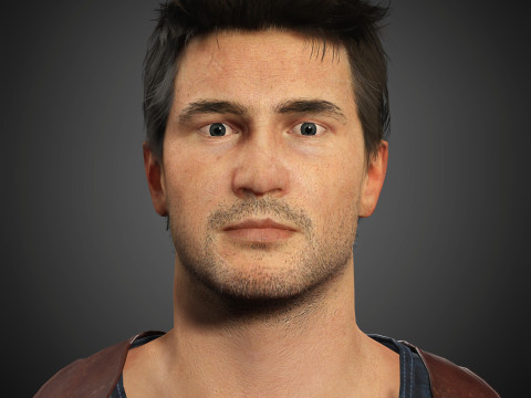 Nathan Drake Character 3D 모델