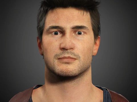 Personagem Nathan Drake Modelo 3D