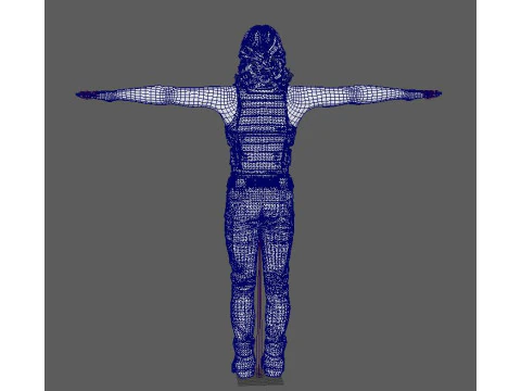 Johnny Silverhand Character 3D Model