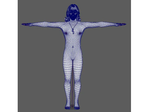 Johnny Silverhand Character 3D Model