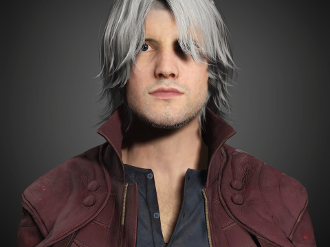Dante Character Model 3D