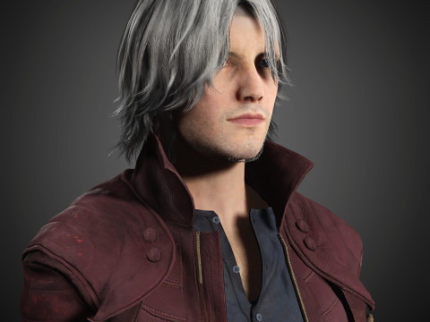 Dante Character Model 3D