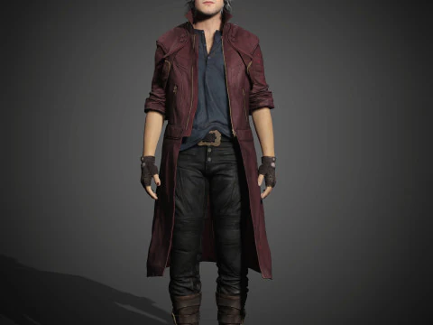 Dante Character 3D Model