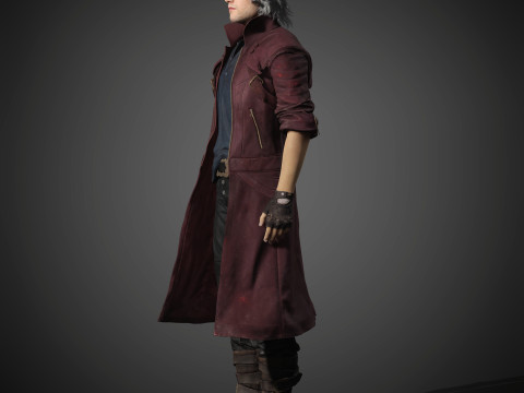 Dante Character Model 3D