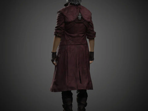 Dante Character 3D Model