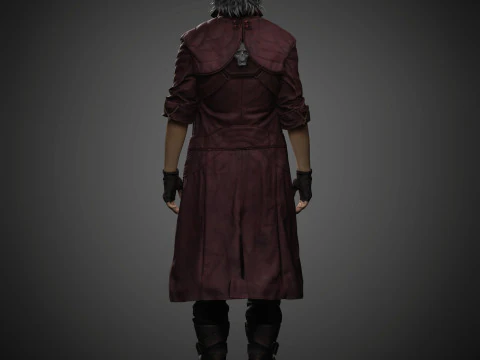 Dante Character 3D Model