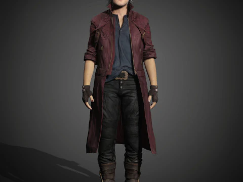Dante Character 3D Model
