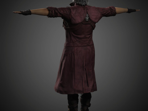 Dante Character Model 3D