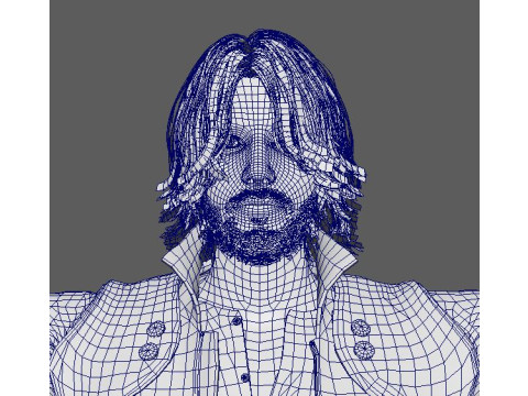 Dante Character Model 3D