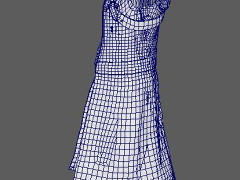 Dante Character Model 3D