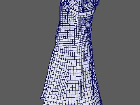 Dante Character 3D Model
