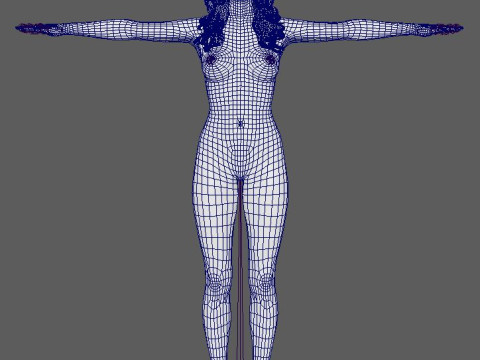 Wonder Woman Character Model 3D