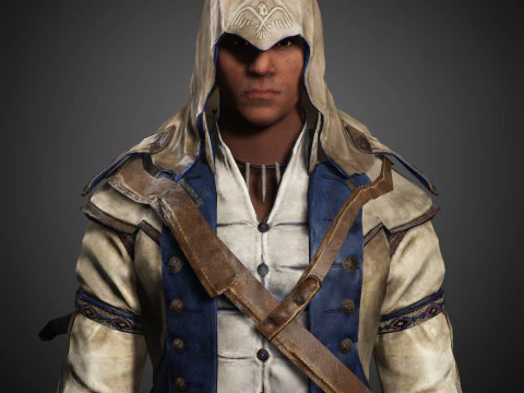 Connor Character 3D Model