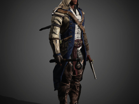 Connor Character 3D Модель