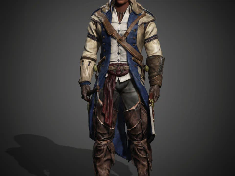 Connor Character 3D Model