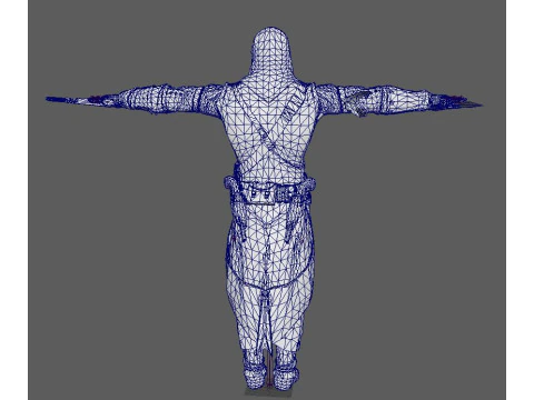 Connor Character 3D Model