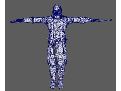 Connor Character 3D Model