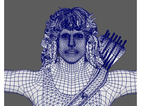 Rambo Character 3D Model