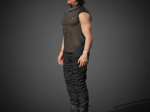 Sam Porter Character 3D Model