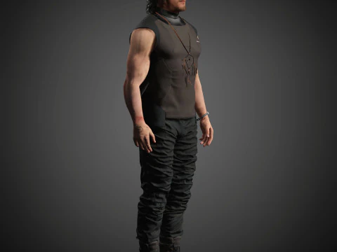 Sam Porter Character 3D Model