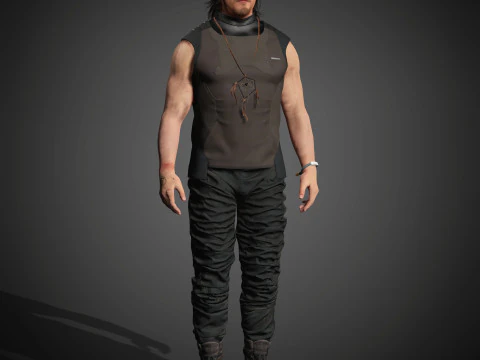 Sam Porter Character 3D Model