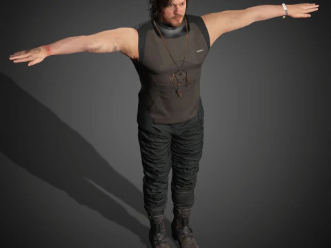 Sam Porter Character 3D Model
