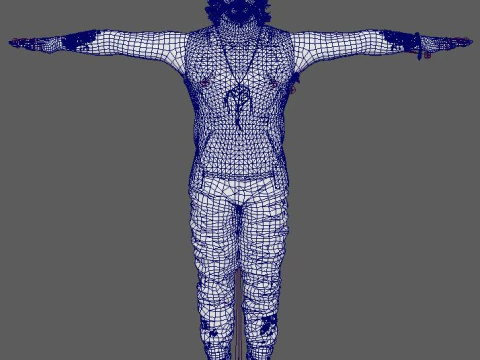 Sam Porter Character 3D Model