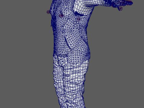 Sam Porter Character 3D Model