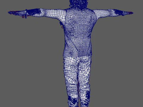 Sam Porter Character 3D Model