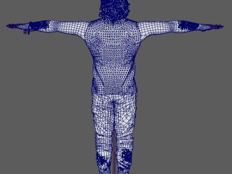 Sam Porter Character 3D Model