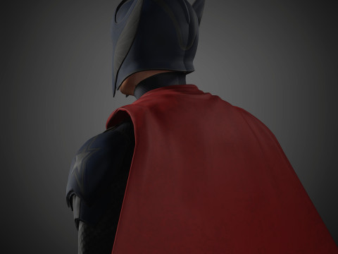 Captain America Character Modelo 3D