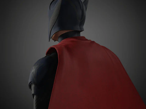 Personaggio di Capitan America Modello 3D