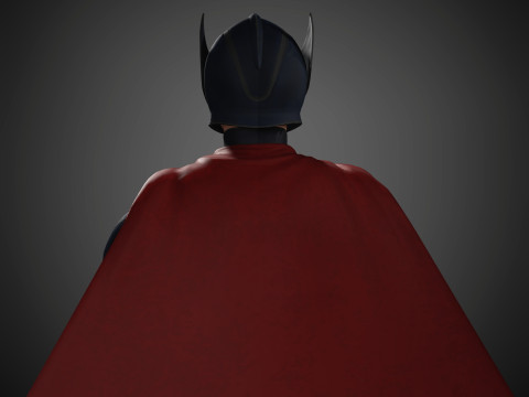 Captain America Character Modelo 3D