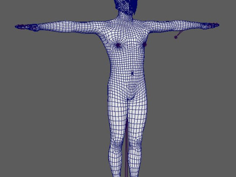Captain America Character Modelo 3D