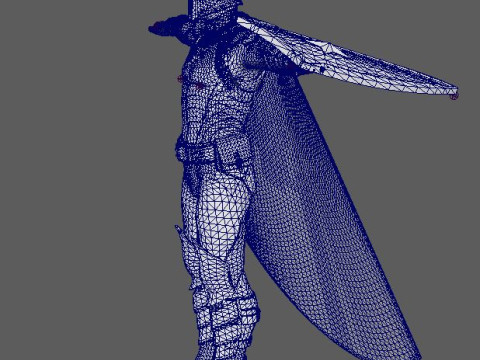 Captain America Character Modelo 3D