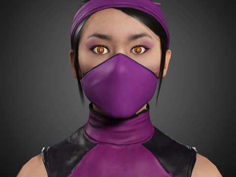 Mileena Character 3D 模型