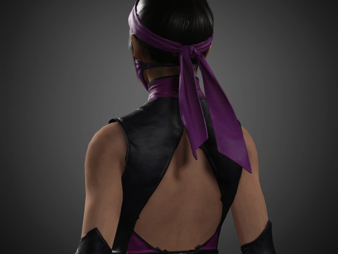 Mileena Character 3D Model