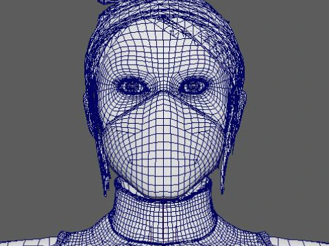 Mileena Character 3D Model