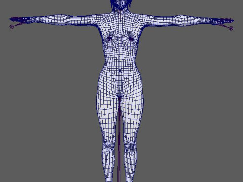 Mileena Character 3D Model