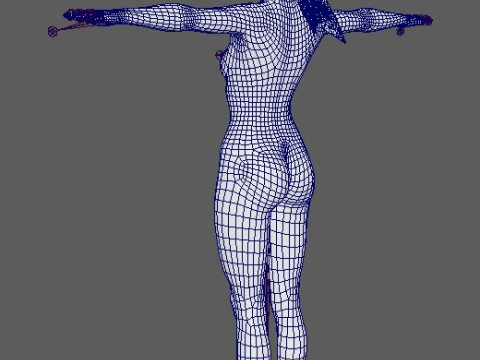Mileena Character 3D Model
