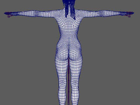 Mileena Character 3D Model