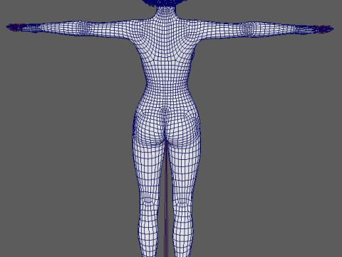 Jill Valentine Character 3D Model