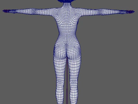 Jill Valentine Character 3D Model