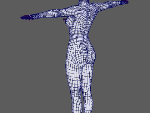 Jill Valentine Character 3D Model