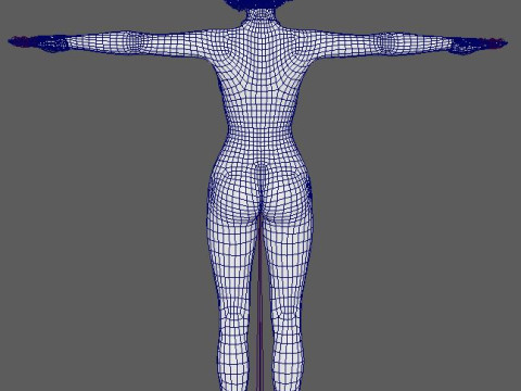 Jill Valentine Character Model 3D