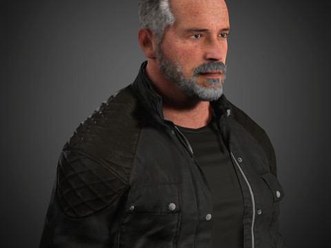 Terminator Character 3D 모델