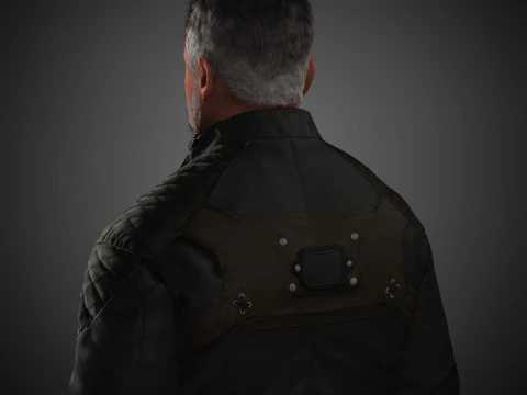 Terminator Character 3D Model